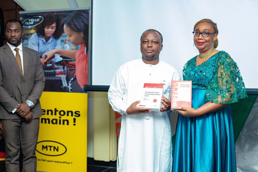 INP-HB /SOCIETAL: DON D'OUVRAGE AUX BIBLIOTHÈQUES DE L'INP-HB : UN GESTE FORT DU GEEADY SENIOR