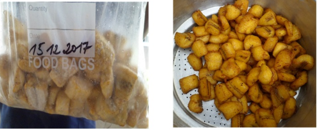 Procédé breveté de stabilisation et surgélation du plantain mûr